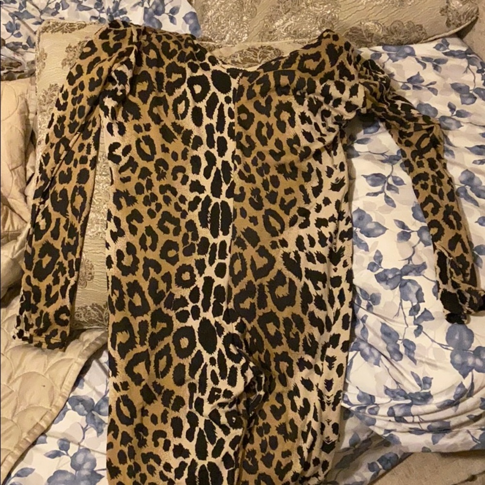 Halloween Leopard Catsuit